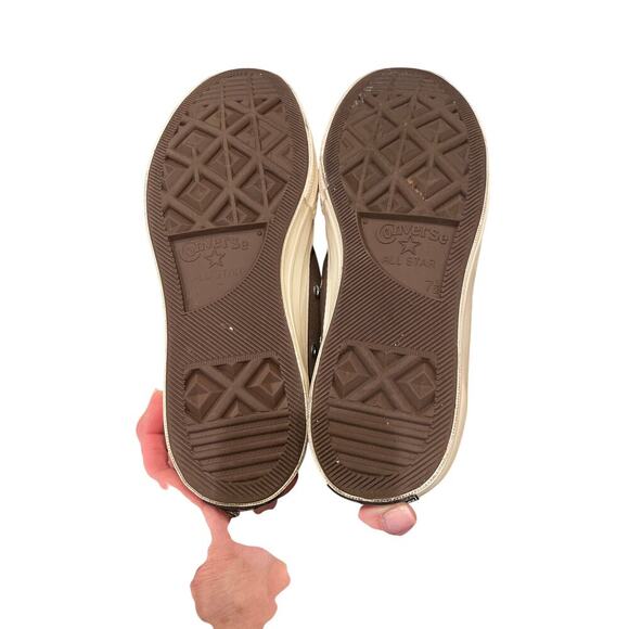 Converse All Star Chuck Taylor TriPanel High Top Brazil Nut Sneakers W 9.5/M 7.5 - Picture 9 of 9